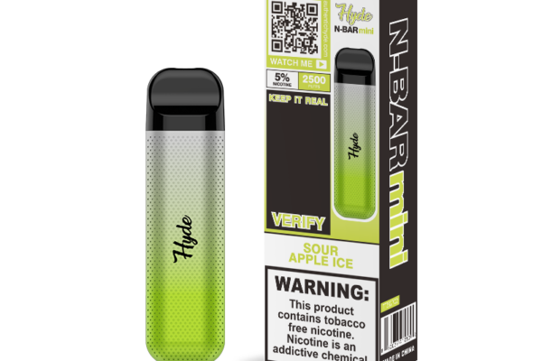 Hyde Bar Mini Sour Apple Ice: A Crisp and Refreshing Vaping Experience